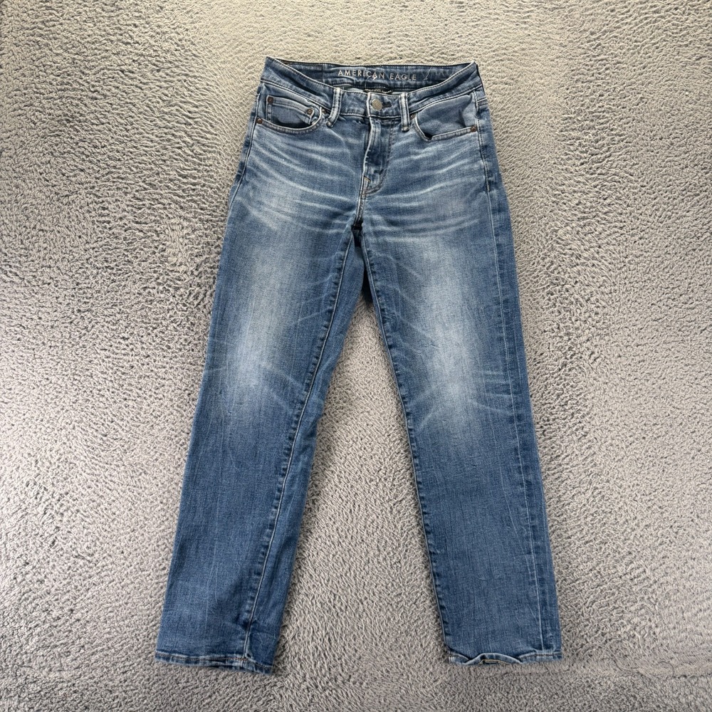 American Eagle Outfitters Next Level AirFlex Jeans Men 28x30 Blue Denim Straight